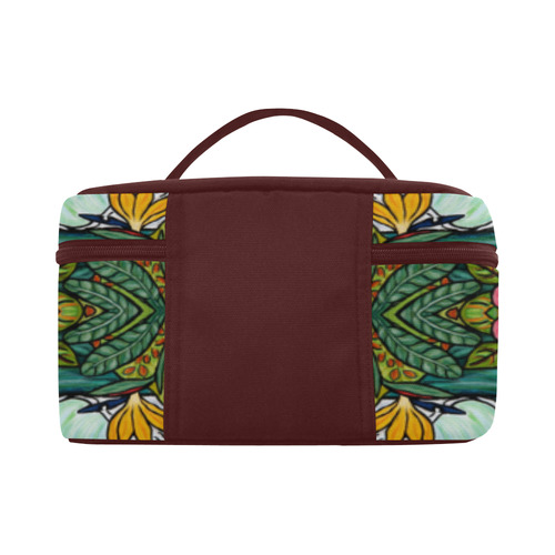 Passion Garden Cosmetic Bag/Large (Model 1658)