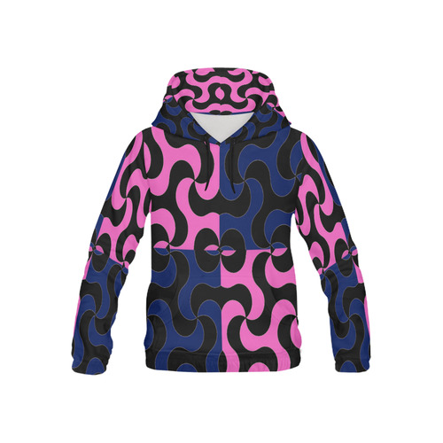 Tessellation Abstractica Mosaic 6 kids All Over Print Hoodie for Kid (USA Size) (Model H13)