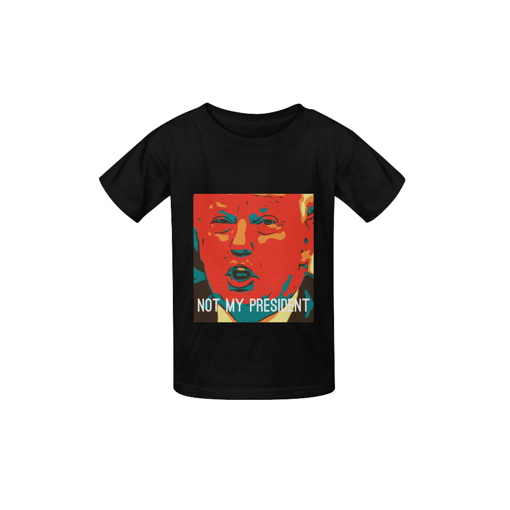 Trump Not My President Kid's  Classic T-shirt (Model T22)