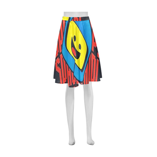 Spaceship Spaceship Athena Women's Short Skirt (Model D15)