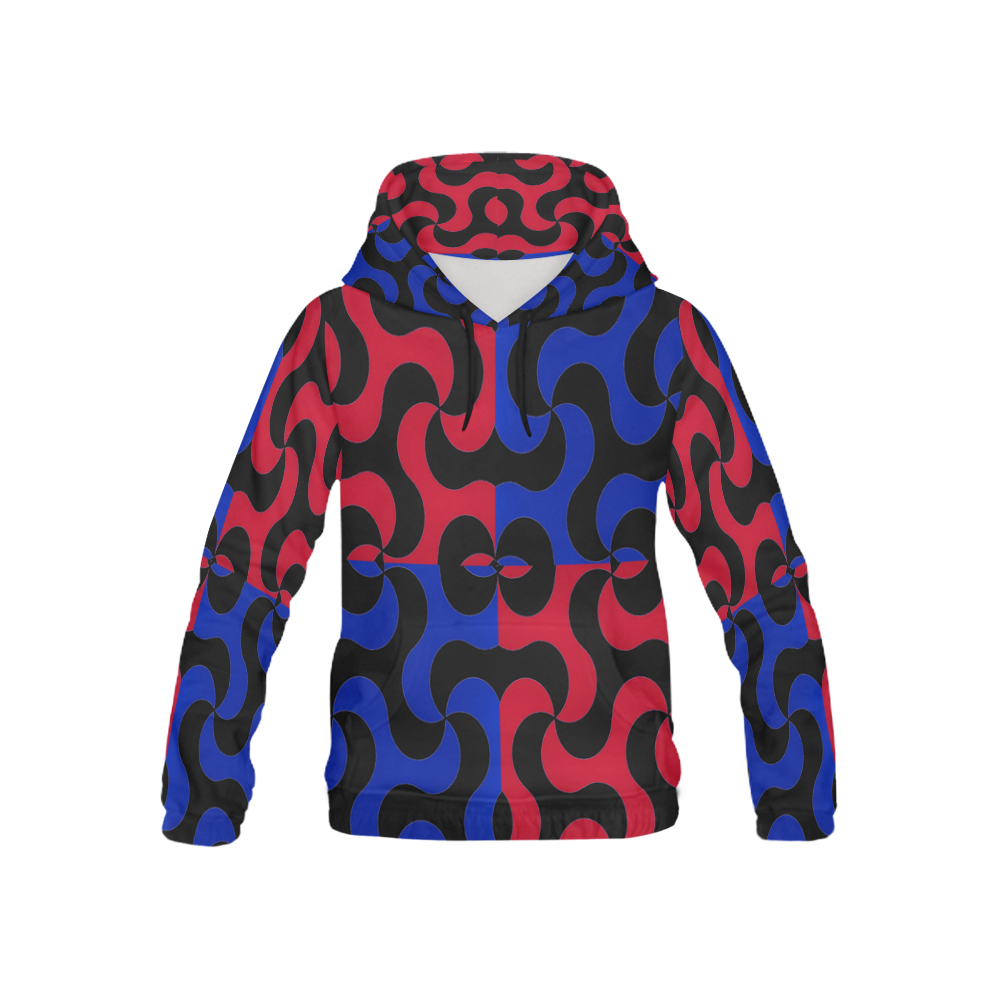 Tessellation Abstractica Mosaic 5 kids All Over Print Hoodie for Kid (USA Size) (Model H13)