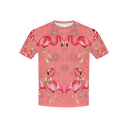 pink flamingo - kids Kids' All Over Print T-shirt (USA Size) (Model T40)