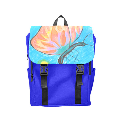 Butterfly Casual Shoulders Backpack (Model 1623)