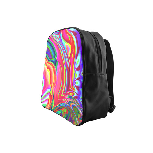 Hot hot Summer 7A by JamColors School Backpack (Model 1601)(Small)