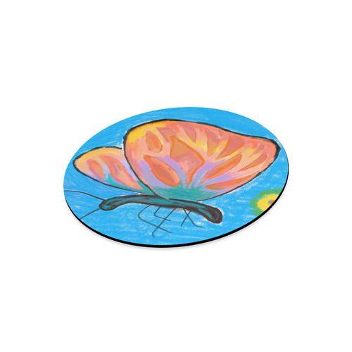 Butterfly Round Mousepad