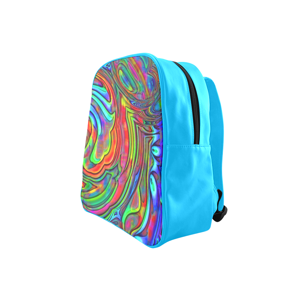 Hot hot Summer 7B by JamColors School Backpack (Model 1601)(Small)