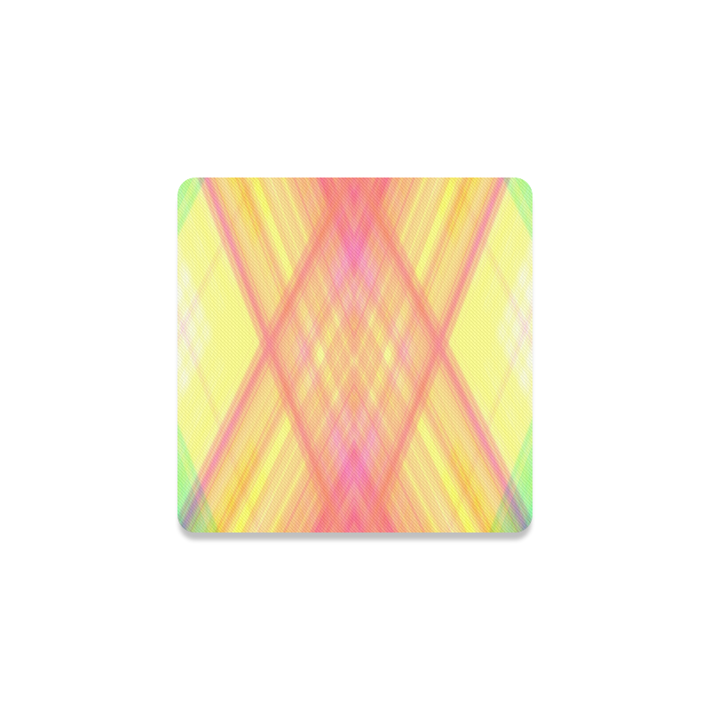SummerofFun-colorexplosion Square Coaster
