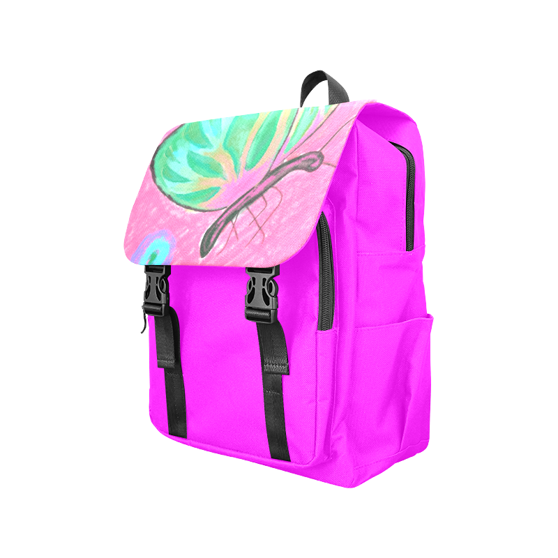 Butterfly Casual Shoulders Backpack (Model 1623)