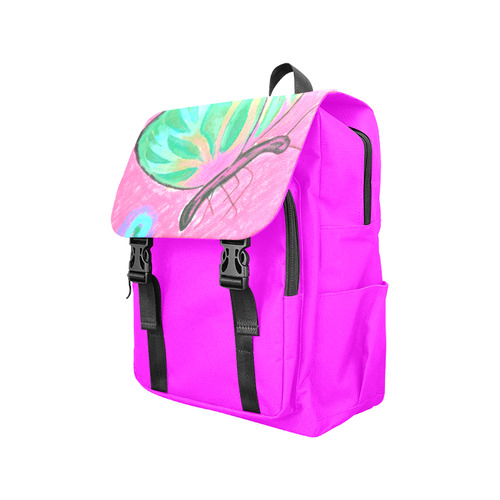 Butterfly Casual Shoulders Backpack (Model 1623)