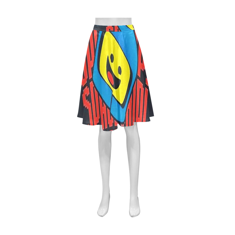 Spaceship Spaceship Athena Women's Short Skirt (Model D15)