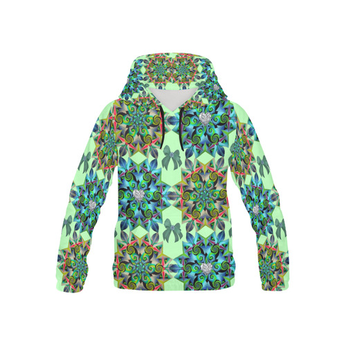 flower power kids All Over Print Hoodie for Kid (USA Size) (Model H13)