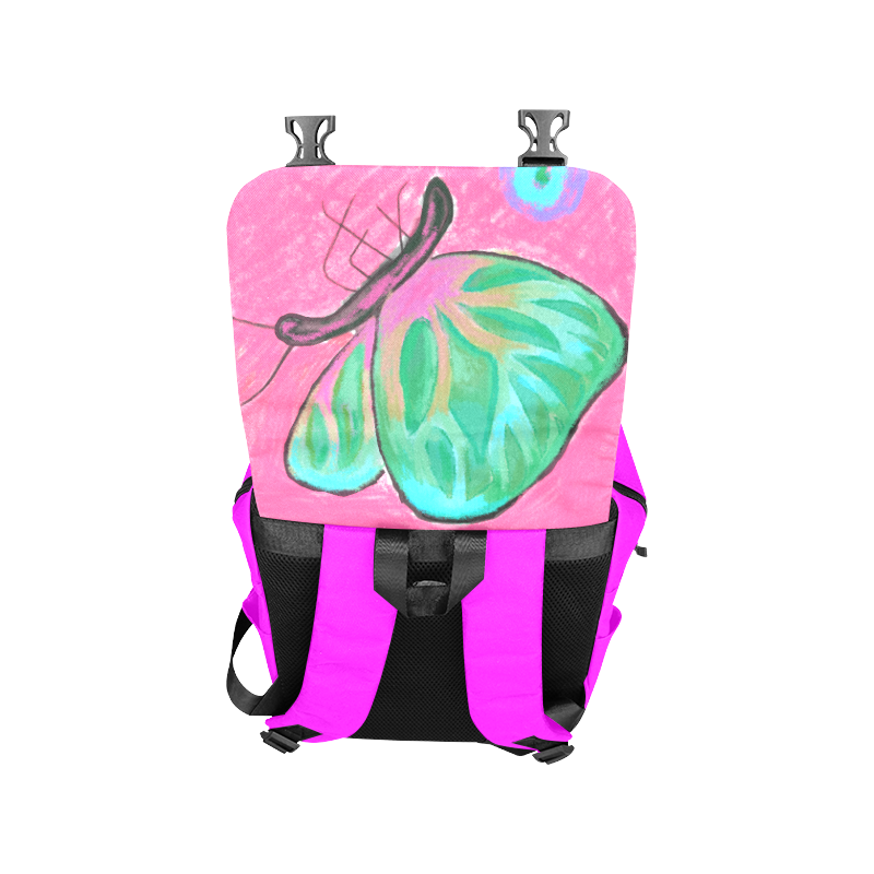 Butterfly Casual Shoulders Backpack (Model 1623)