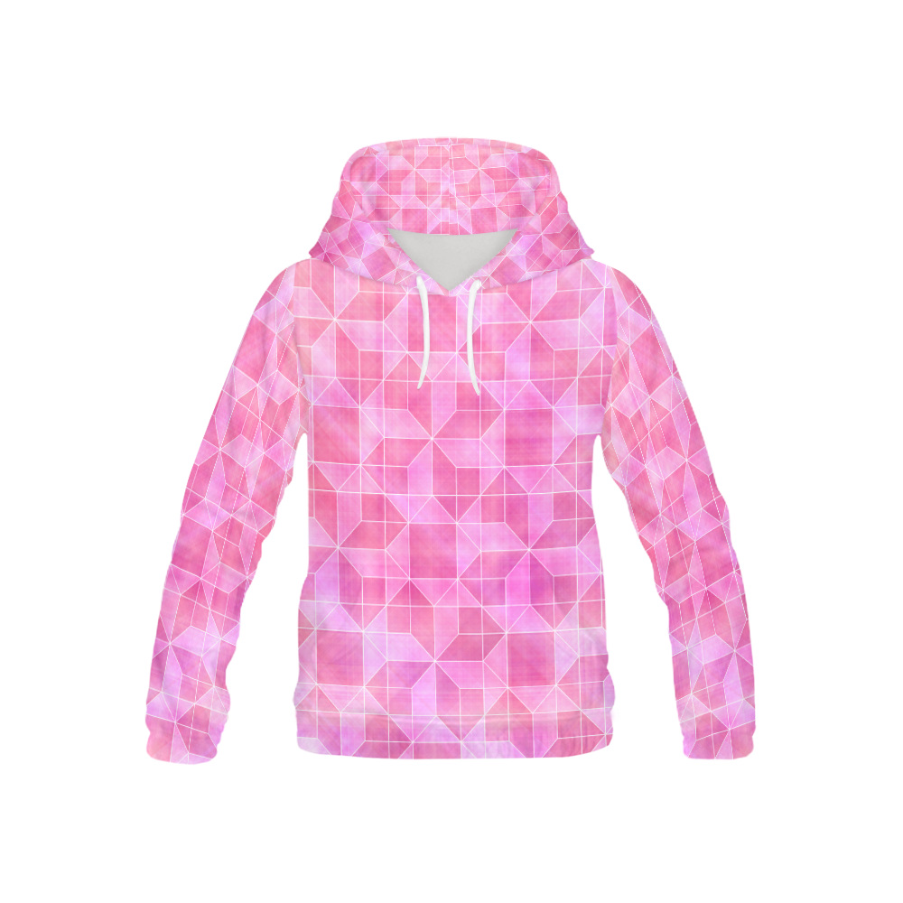 geopink All Over Print Hoodie for Kid (USA Size) (Model H13)