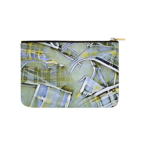 another modern moment, yellow by FeelGood Carry-All Pouch 9.5''x6''