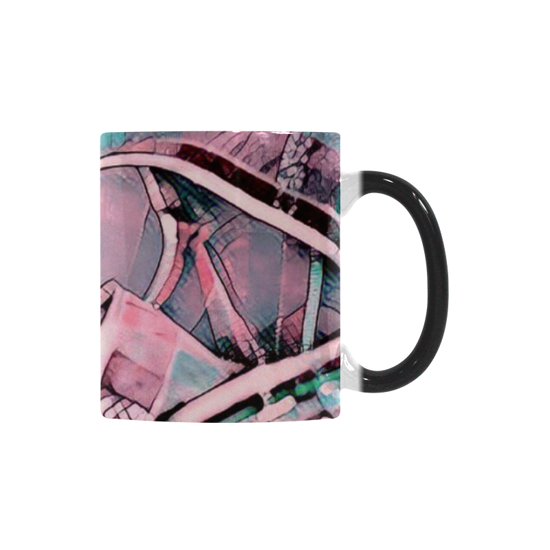 another modern moment, pink by FeelGood Custom Morphing Mug