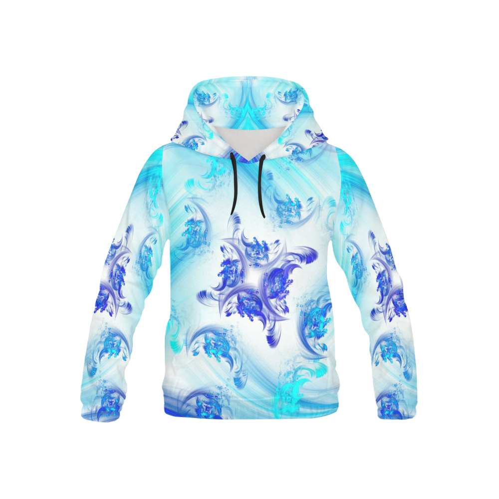 Summer_ice_flower All Over Print Hoodie for Kid (USA Size) (Model H13)
