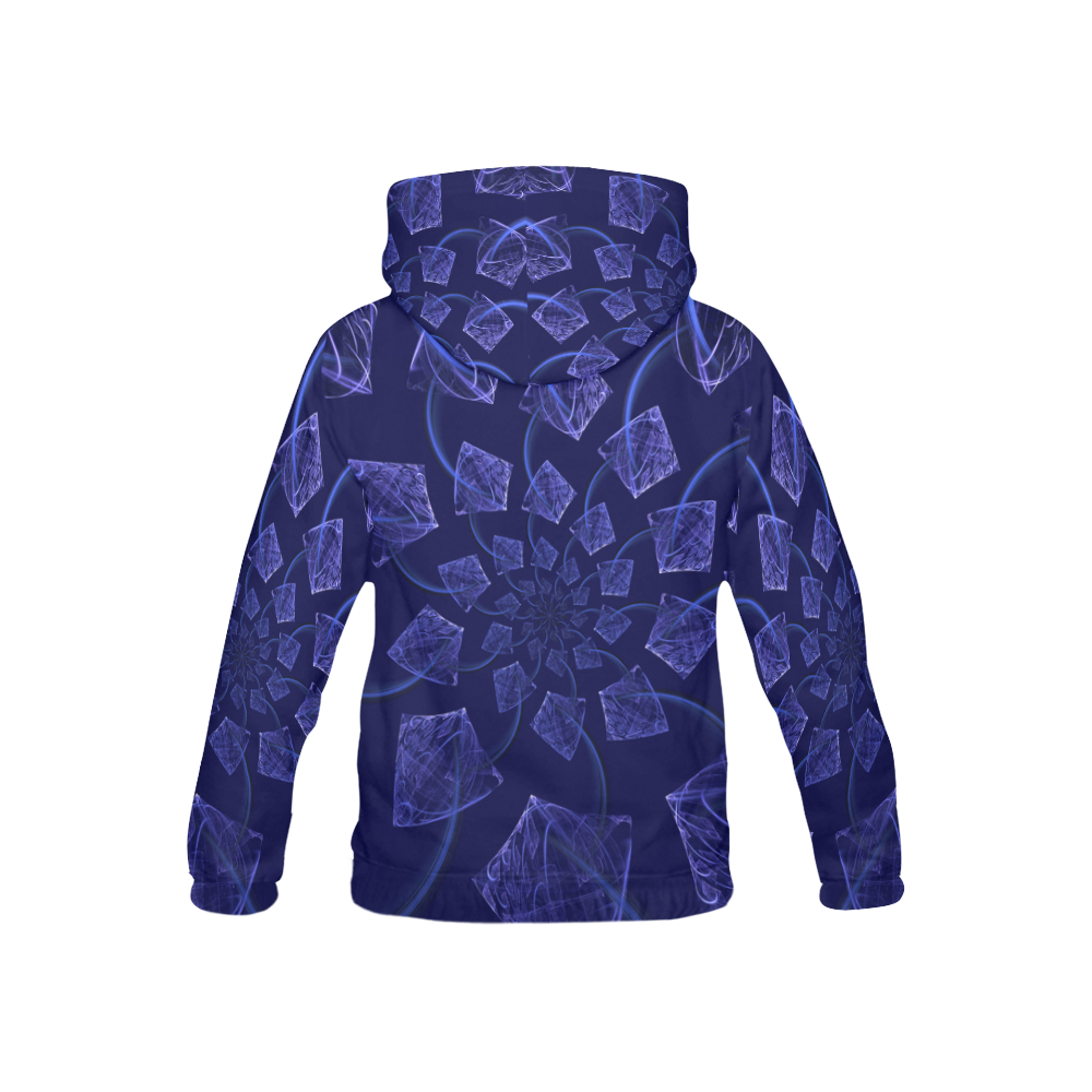 squaredhole All Over Print Hoodie for Kid (USA Size) (Model H13)
