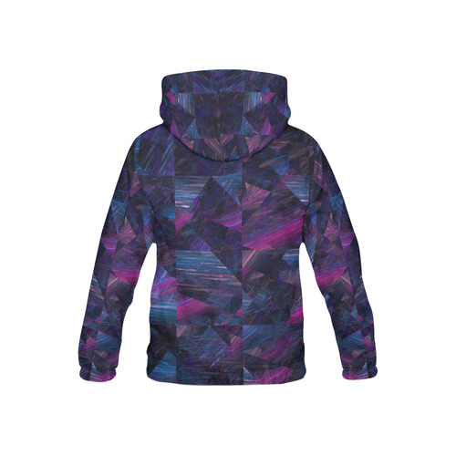 Fractured Prism All Over Print Hoodie for Kid (USA Size) (Model H13)