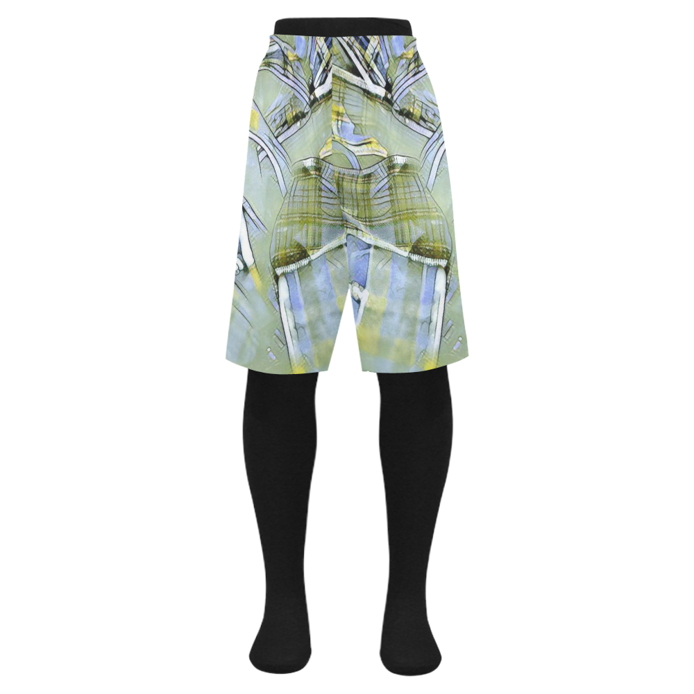 another modern moment, yellow by FeelGood Men's Swim Trunk (Model L21)