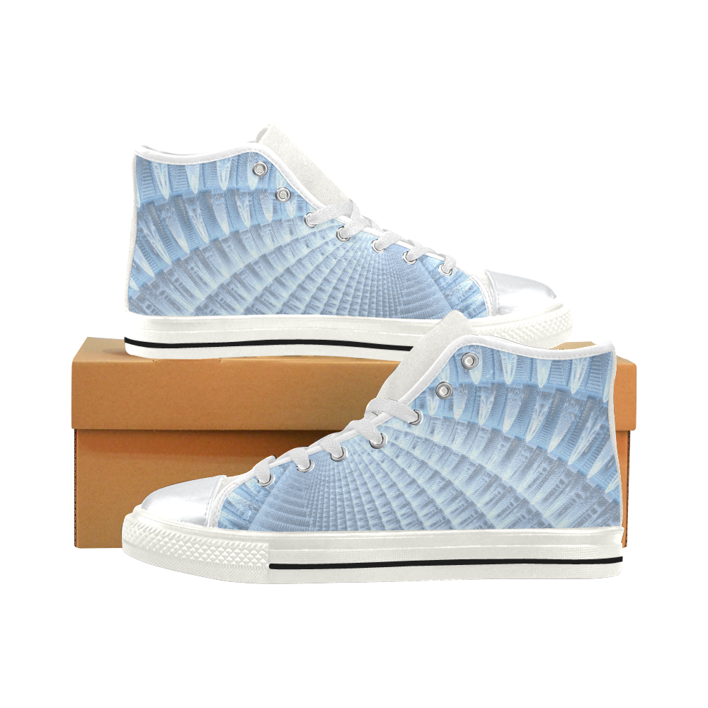 Ascension High Top Canvas Shoes for Kid (Model 017)