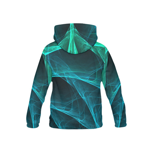 aura waves All Over Print Hoodie for Kid (USA Size) (Model H13)