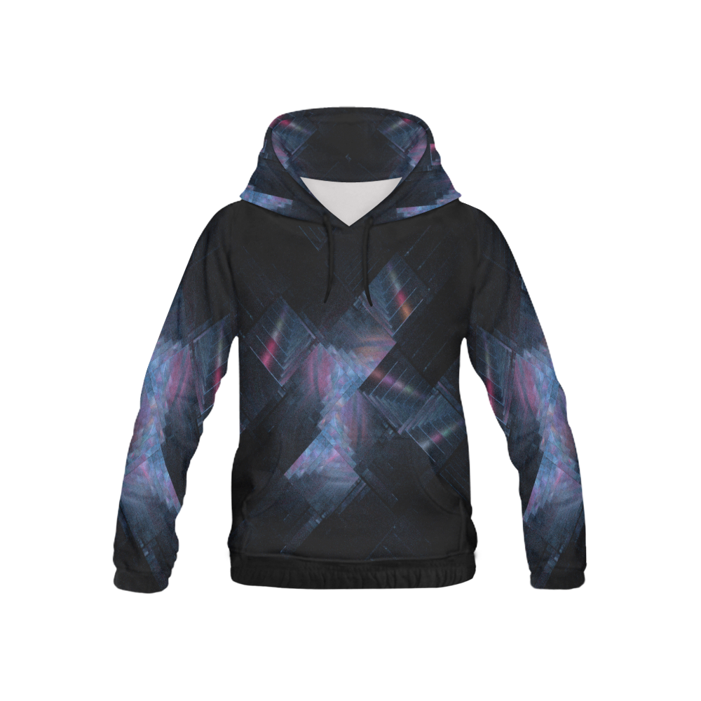MIRRORED STAIRS All Over Print Hoodie for Kid (USA Size) (Model H13)