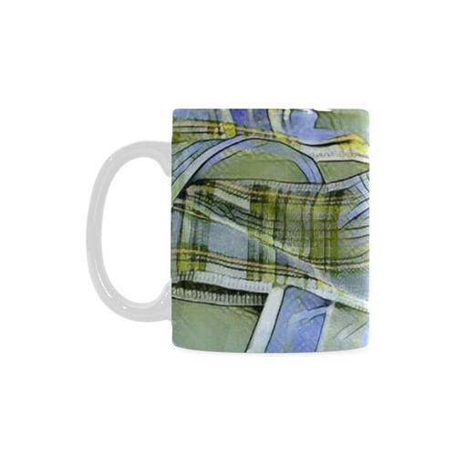 another modern moment, yellow by FeelGood White Mug(11OZ)