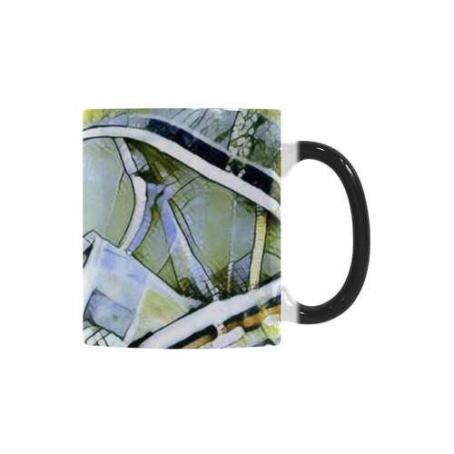 another modern moment, yellow by FeelGood Custom Morphing Mug