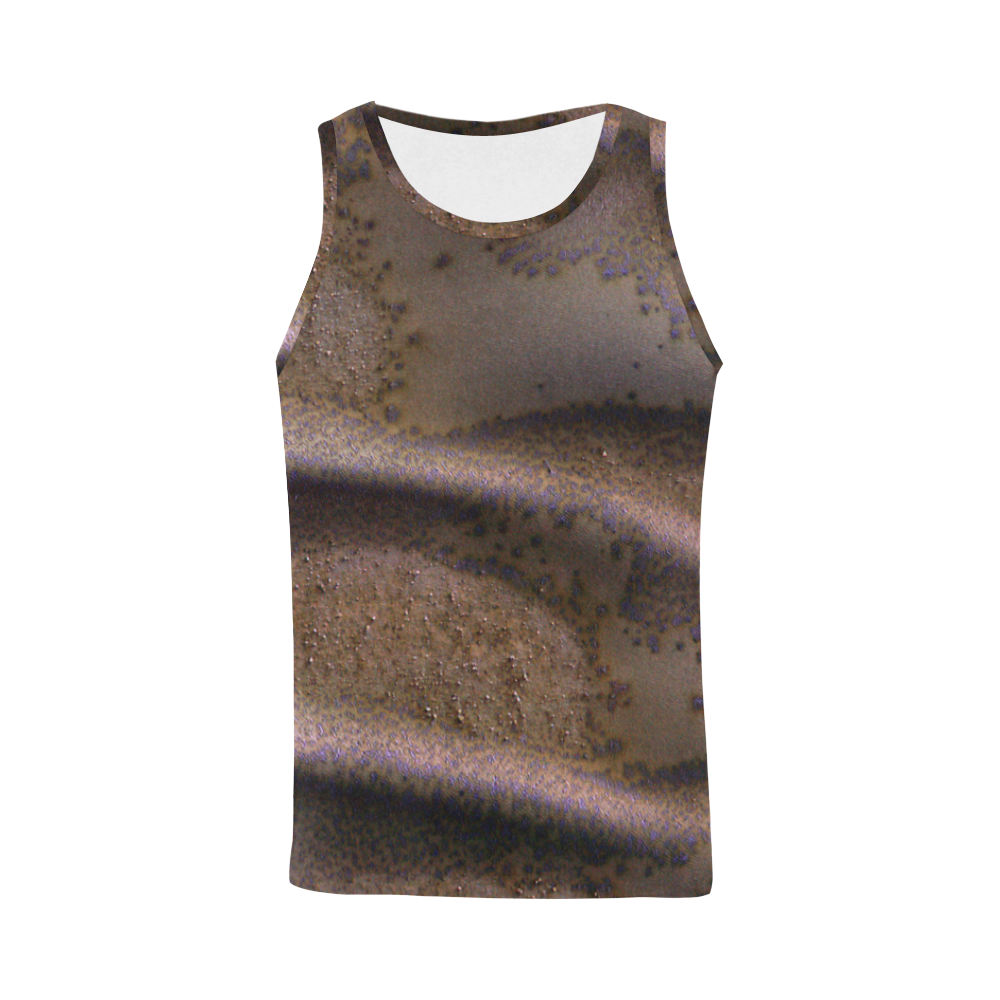 Frosted Dunes on Mars All Over Print Tank Top for Men (Model T43)