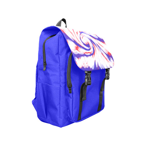 Red White Blue USA Patriotic Abstract Casual Shoulders Backpack (Model 1623)