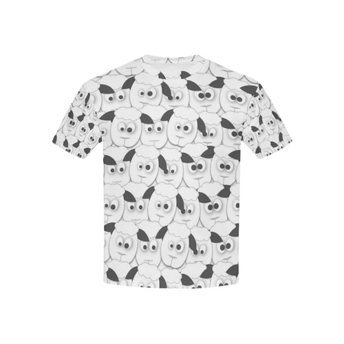 Crazy Herd of Sheep Kids' All Over Print T-shirt (USA Size) (Model T40)