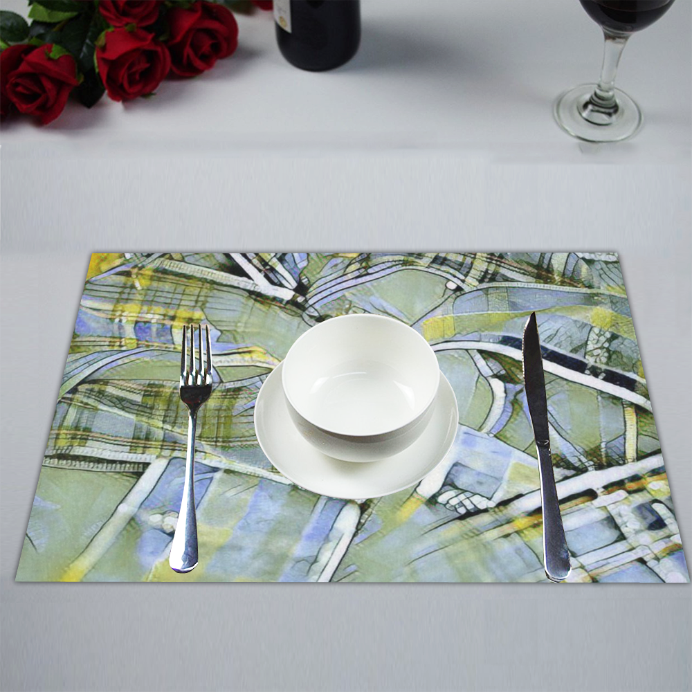 another modern moment, yellow by FeelGood Placemat 14’’ x 19’’