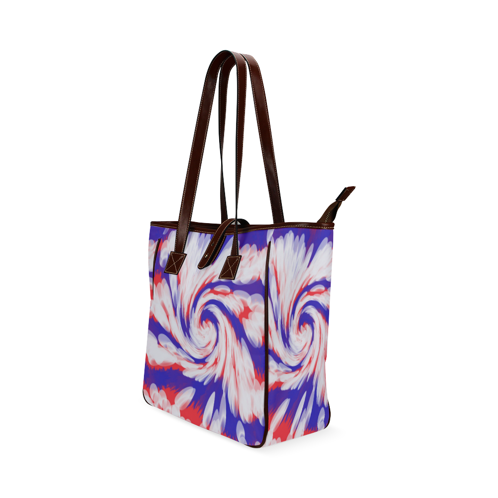 Red White Blue USA Patriotic Abstract Classic Tote Bag (Model 1644)