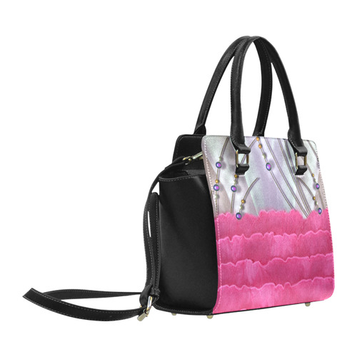 Pearl-chic-style-Annabellerockz-bag Classic Shoulder Handbag (Model 1653)