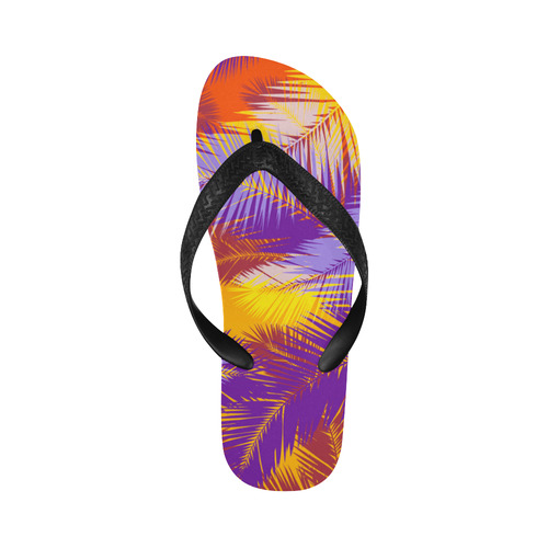 Tropical Summer Pop Art Hipster Flip Flops for Men/Women (Model 040)