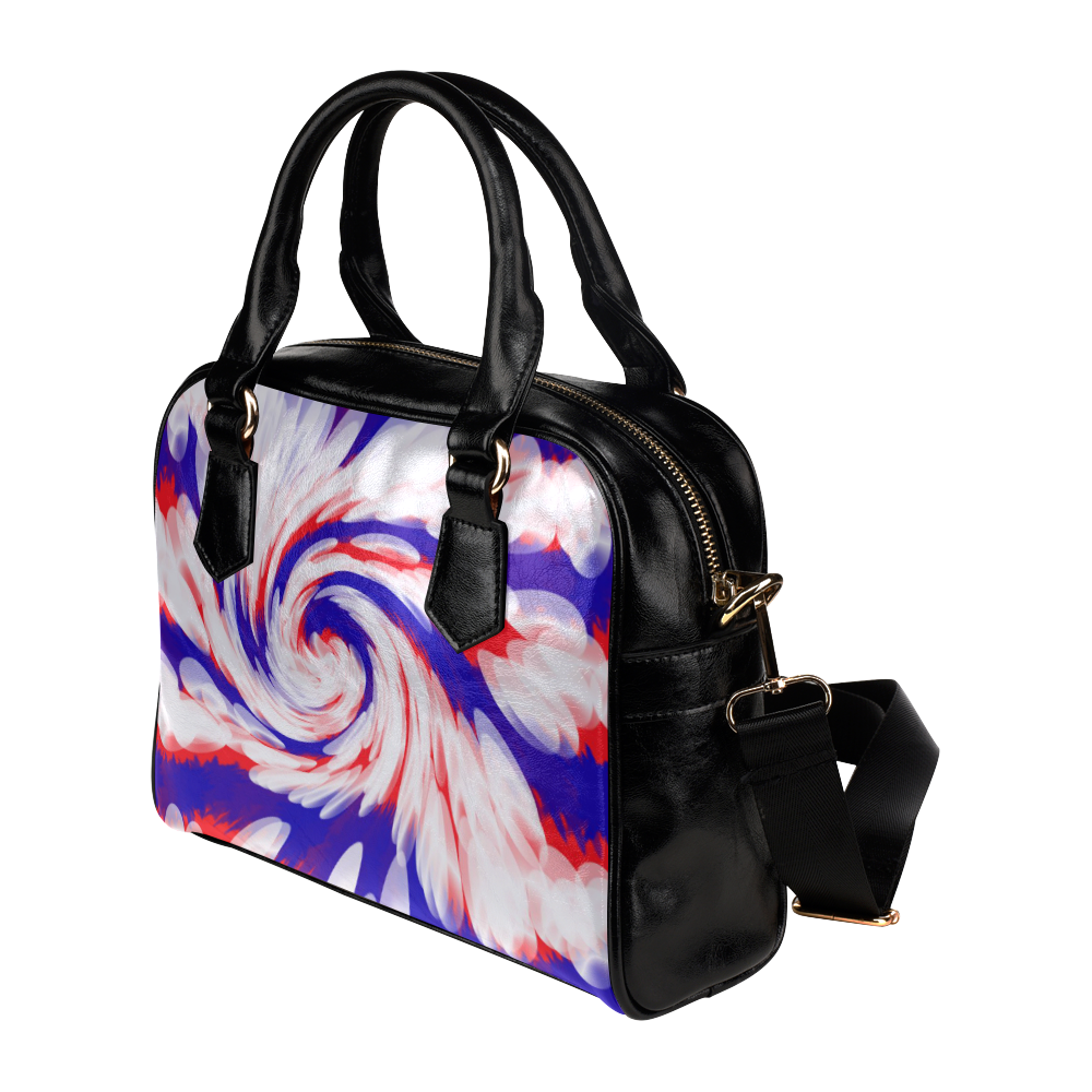 Red White Blue USA Patriotic Abstract Shoulder Handbag (Model 1634)