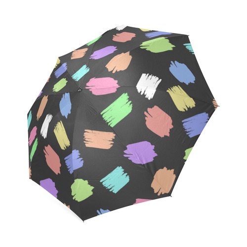 Brush pattern Foldable Umbrella (Model U01)