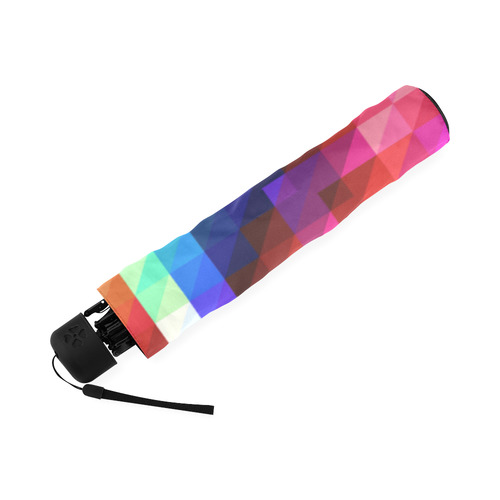 Boho ccolorful pattern Foldable Umbrella (Model U01)