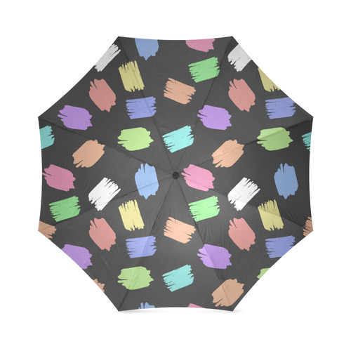 Brush pattern Foldable Umbrella (Model U01)