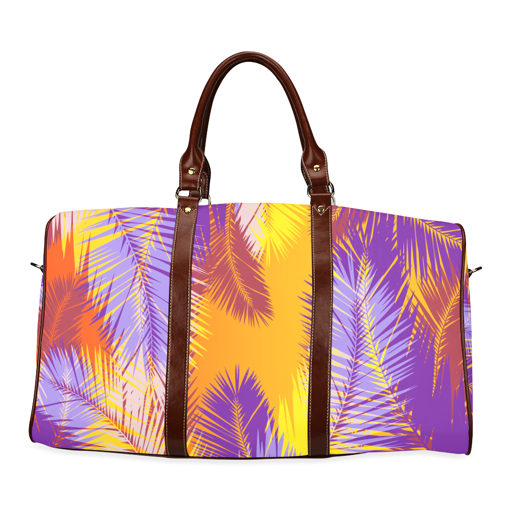 Tropical Summer Pop Art Hipster Waterproof Travel Bag/Small (Model 1639)