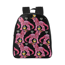 unicorn army kids bags School Backpack (Model 1601)(Small)