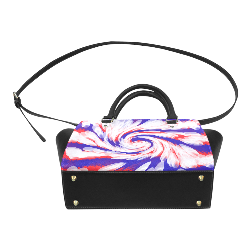 Red White Blue USA Patriotic Abstract Classic Shoulder Handbag (Model 1653)