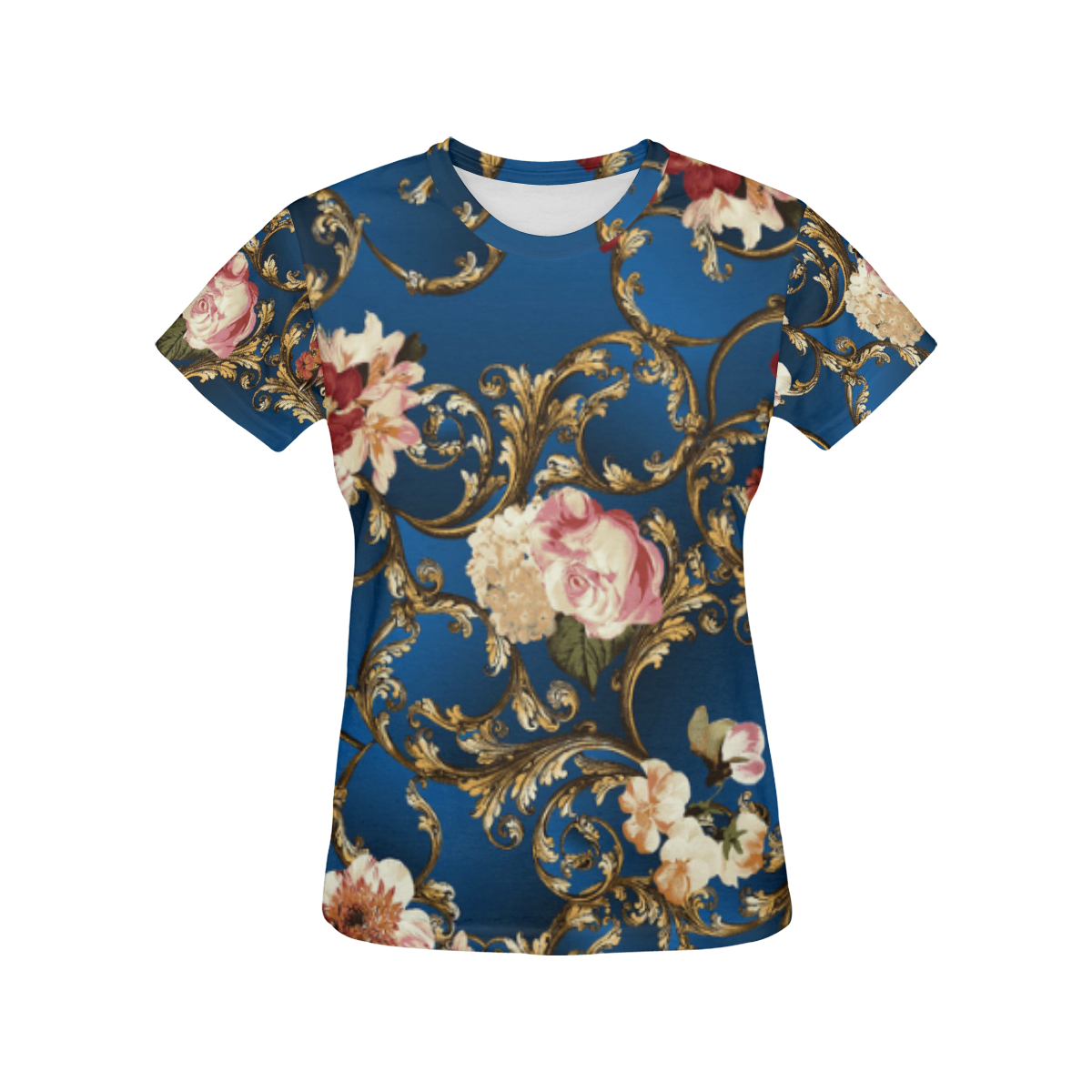SANYA All Over Print T-Shirt for Women (USA Size) (Model T40)