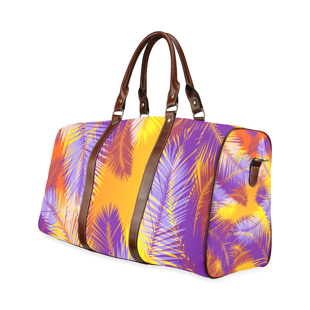 Tropical Summer Pop Art Hipster Waterproof Travel Bag/Small (Model 1639)