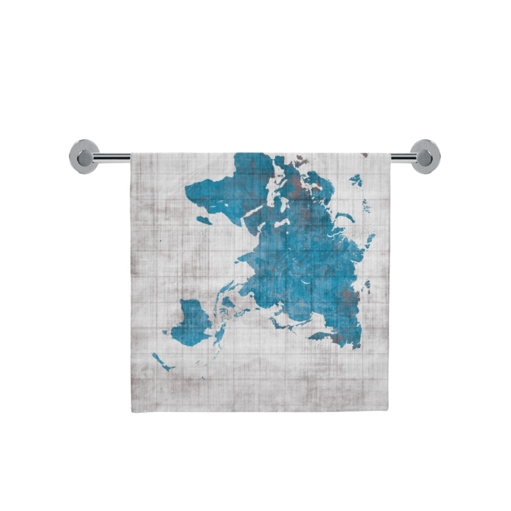 world map Bath Towel 30"x56"