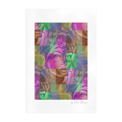 A. Hepburn Popart by Nico Bielow Art Print 19‘’x28‘’