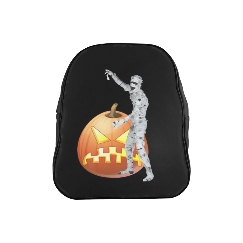 Funny Halloween - Zombie by JamColors School Backpack (Model 1601)(Small)