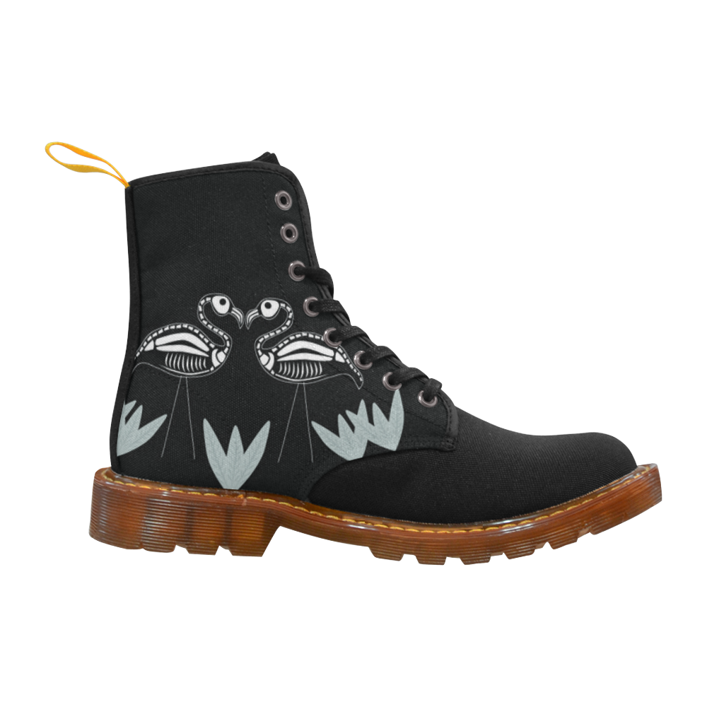 Skeley Flamingo Boots Martin Boots For Women Model 1203H