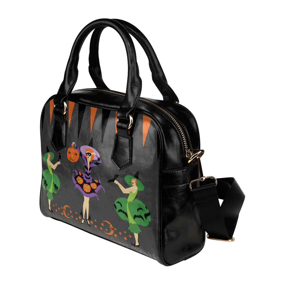 Flapper Halloween Party Handbag Shoulder Handbag (Model 1634)