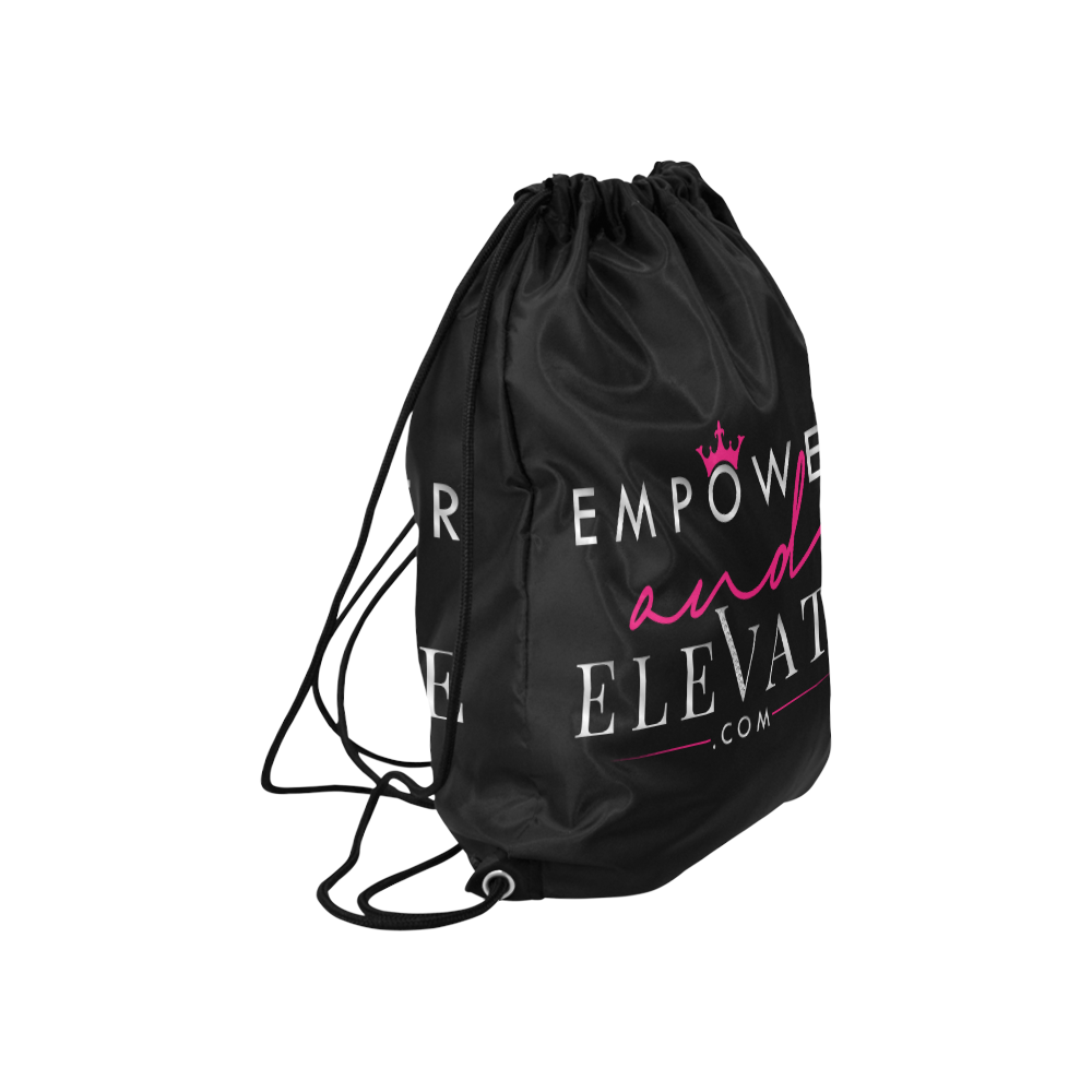 Empower & Elevate Drawstring Bag Large Drawstring Bag Model 1604 (Twin Sides)  16.5"(W) * 19.3"(H)